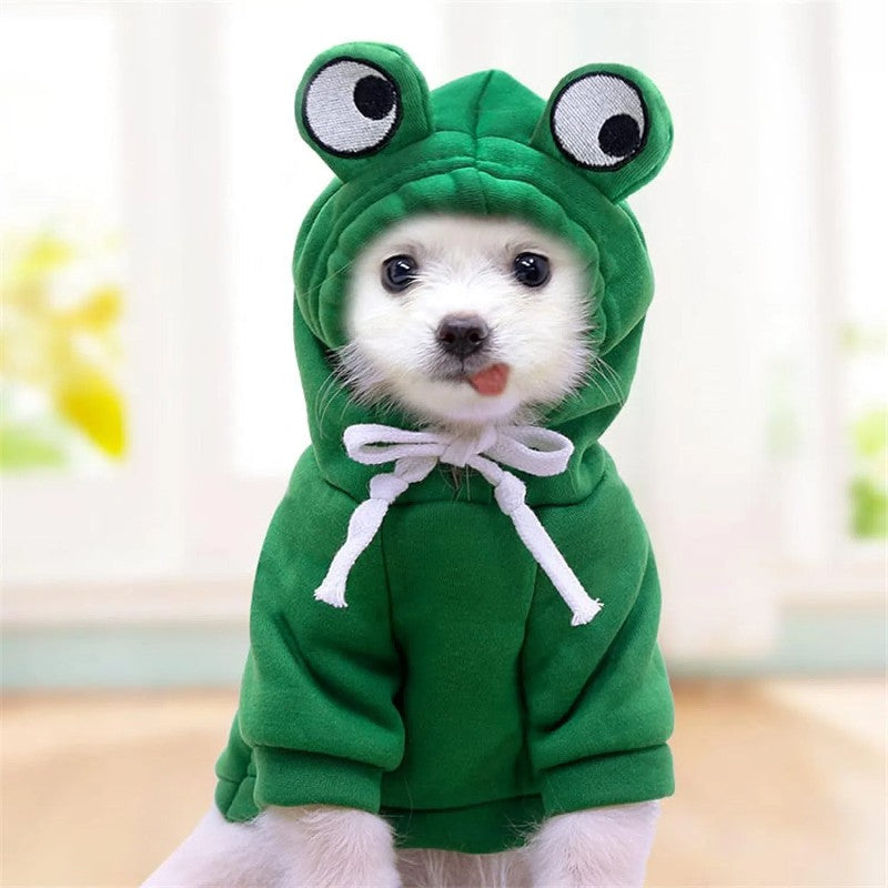 Pet hoodie Dogs clothes bulldog frances apparels for small dog costume coat jackets apparel winter ropa para perros accessories