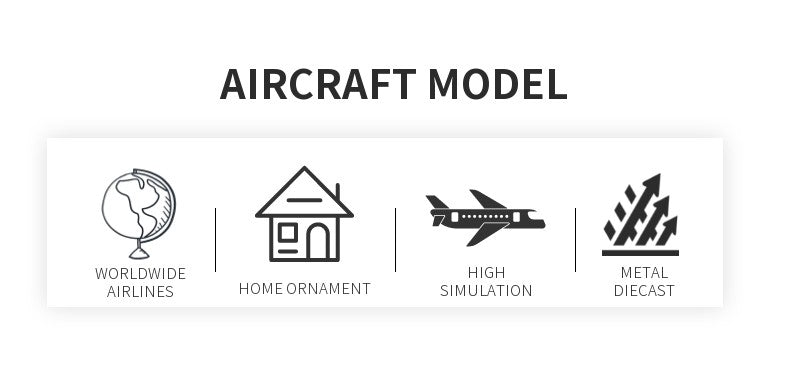Scale 1:400 Metal Aircraft Replica DHL Boeing 757 Airplane Diecast Model Plane Aeroplane Home Office Miniature Toys for Children