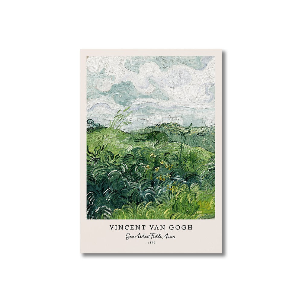 Vincent Van Gogh Writings Prints and Posters Great Work The Starry Night Canvas Painting Decorations for Living Room Wall Art