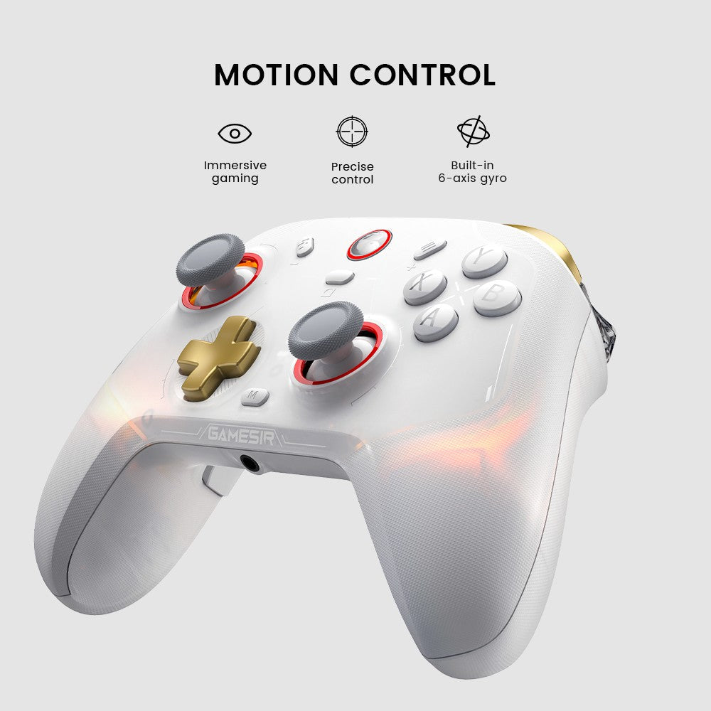 Gamesir Cyclone 2 Wireless Controller with Hall effect Controller for PC Steam Switch ios Andrioid Optional base