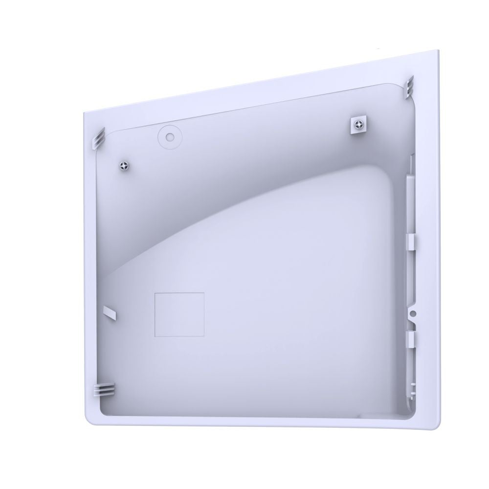 Premium Hard White Panels ABS One Parts Shell Case Replacement Side Disc Plate for PS5 Slim Disc Digital Shell Case