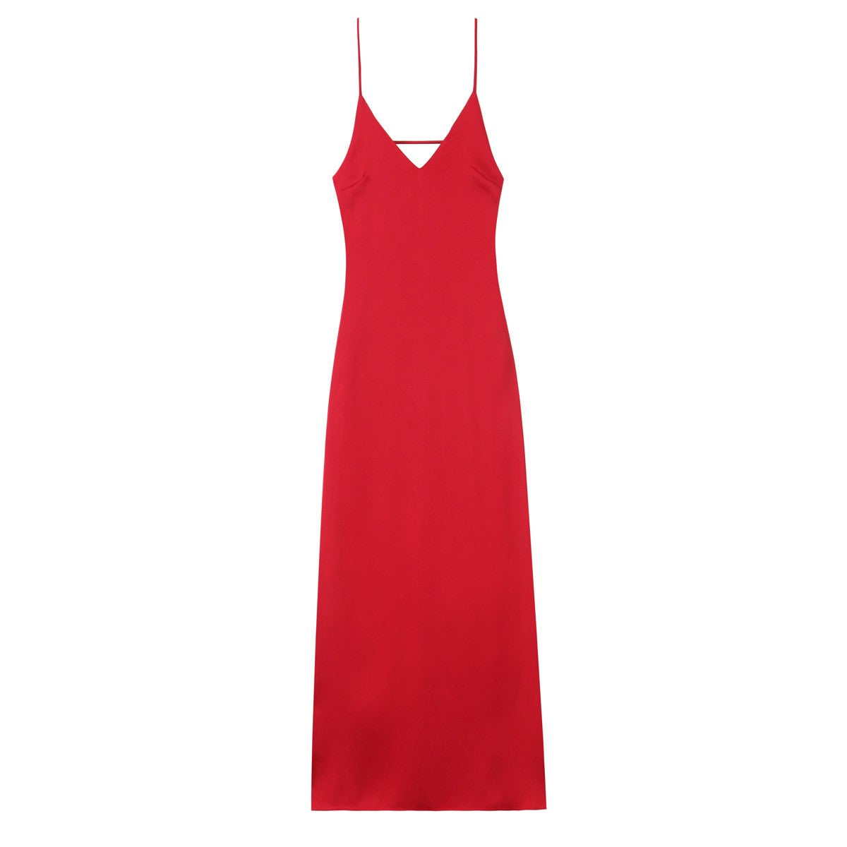 HH Women Summer Yellow Stain V Neck Sling Dress Elegant Sleeveless Loose Maxi Robes 2025 New Ladies Party Holiday Dresses