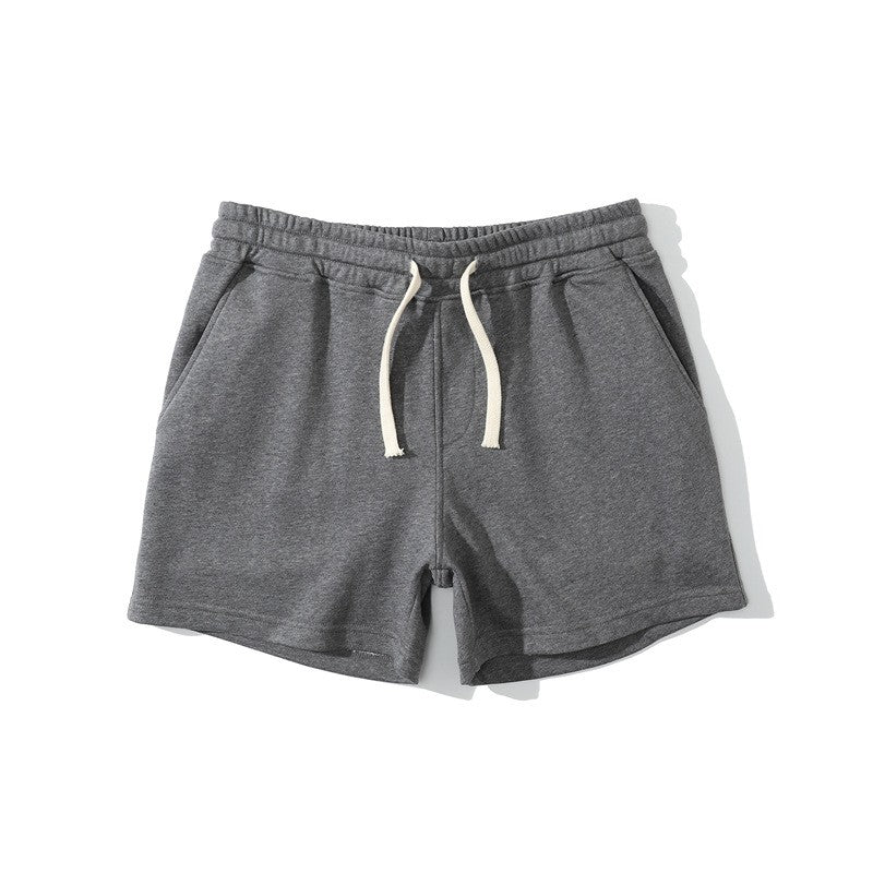 Summer Men Breathable Casual Gym Shorts Elastic Cotton Running Shorts Male Sport Basketball Shorts Blue Beach Shorts Man Clothes
