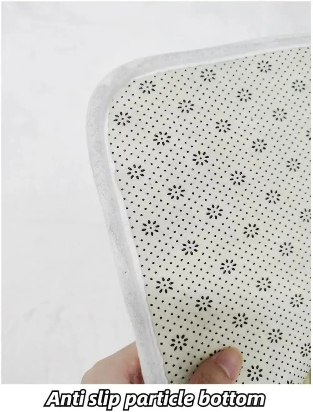 Merry Christmas Blue Star Snowflake Welcome Mat Bathroom Living Room Bedroom Kitchen Office Holiday Christmas Decoration Carpet