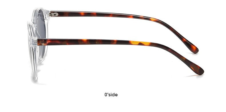 Retro Round Polarized Sunglasses Men Women Classic Leopard Frame Sun Glasses Fashion Black Driving Male Female Goggles UV400