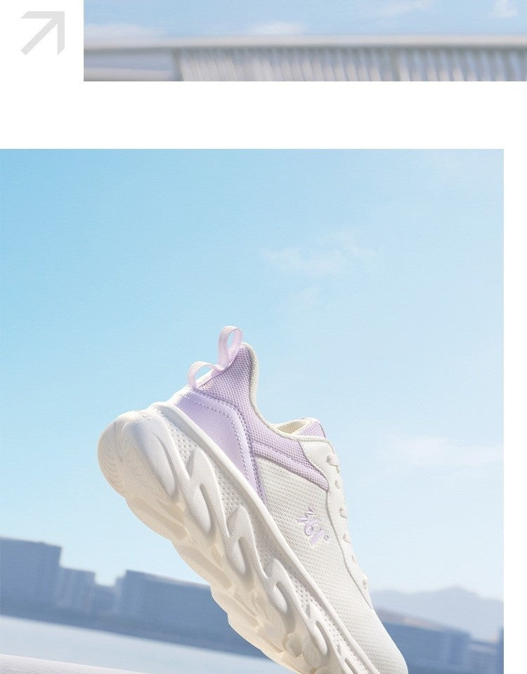361 Degrees Women's Sneakers Retro Platform Sole Breathable Mesh All-Day Comfort Lightweight Fitness Female Sneakers 682522230