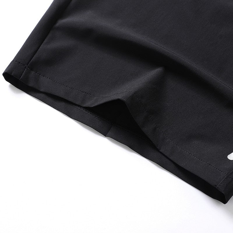 Breathable Running Jogging Men's Shorts Quick Dry Fashion Board Shorts Male Summer Elastic Casual Shorts Men Solid Color M-4XL