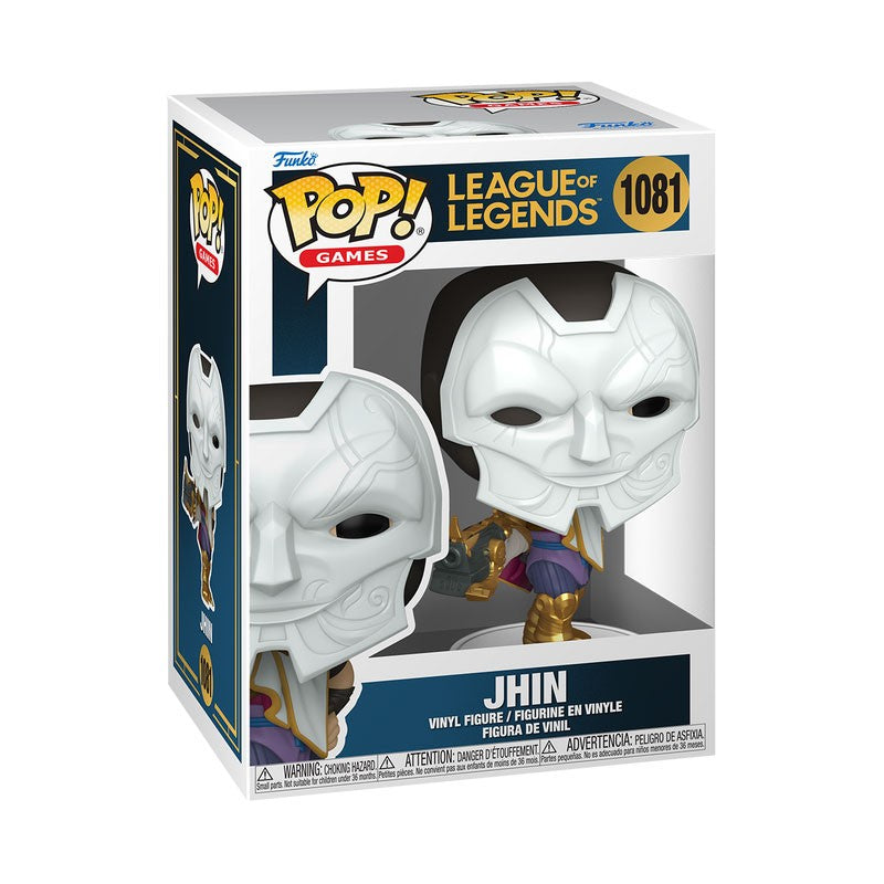 Funko Pop Yone Action Figures Model Toys Game League of Legends Figureine Model Doll Collectible Vinyl Figure Desk Decor Gifts