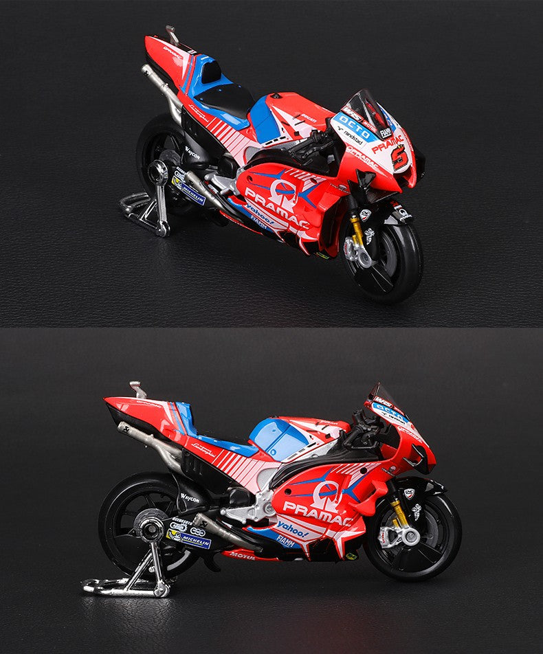 Maisto 1:18 NEW 2023 Ducati Lenovo Team #1 Bagnaia Champion Moto GP Racing casting alloy motorcycle Model collection gift toy