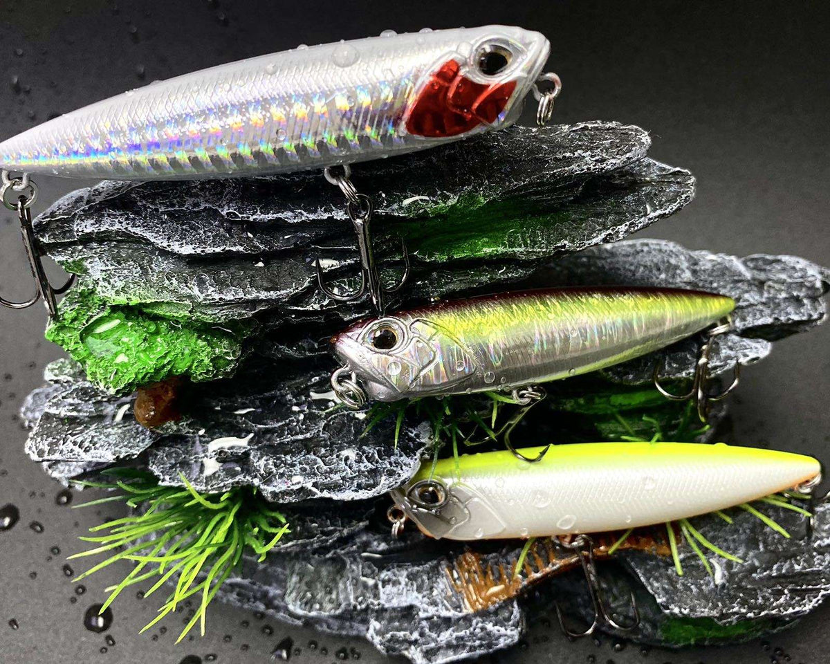 85mm 11g Floating Pencil Fishing Lure Topwater Walking the Dogs Freshwater Swimbait Wobbler for Pike Bass Artificial Hard Baits