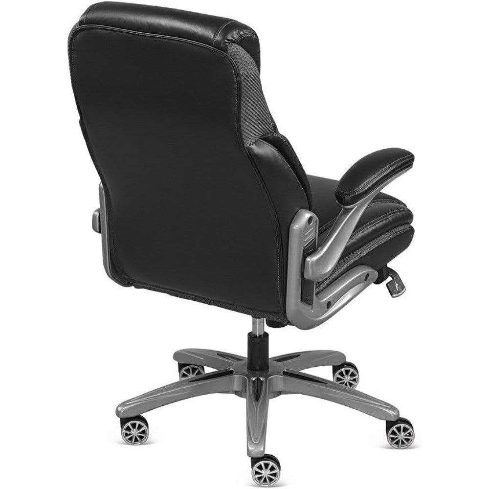 signature series Avanti Ergonomic Executive Office Chair with Flip up Arms and Lumbar Support - Ideal for Home, Study - Modern