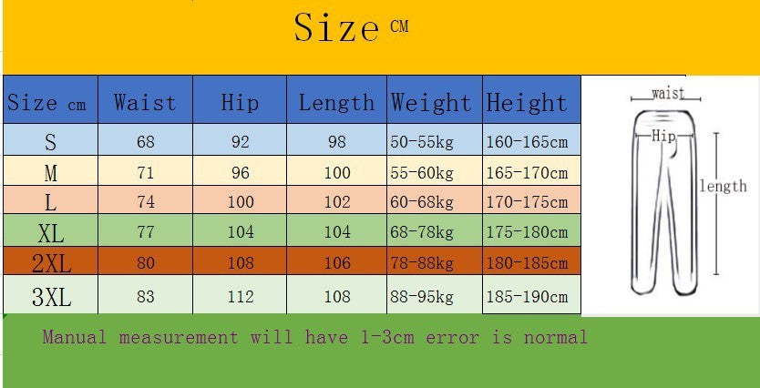 Spring and Autumn Fleece Men's Pants Casual Pants Men's Sports Jogging Pants Sweatpants Men's Harajuku Street S-3XL Pants