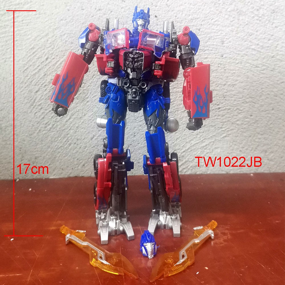 Baiwei Trailers TW1122 Transformation Toys Optimus Commander Robot TW1022 Tactical Container CY01 Model KIT Deformation Figure