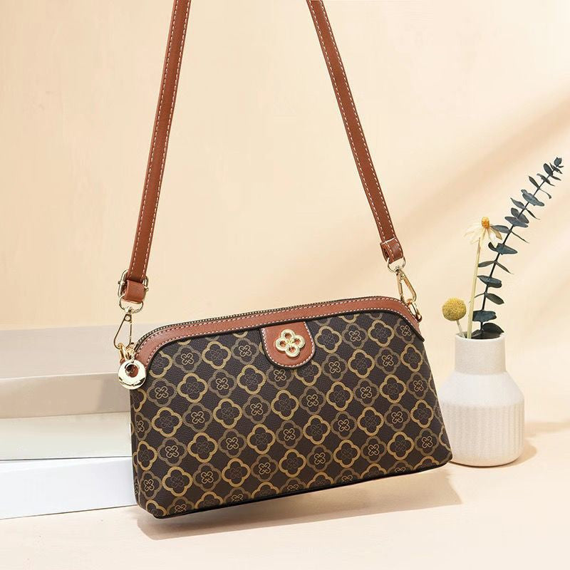 High Quality PU Leather Shoulder Bags Women Small Crossbody Bag Luxury Handbag Lady Messenger Bag Simple Shell Phone Satchels
