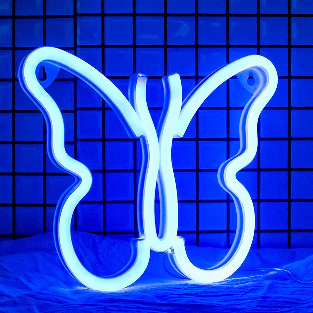 USB/Battery LED Neon Lights Sign for Wall Art Decor Heart Gaming Bar Bedroom Decoration Hanging Neon Sign Party Alien Night Lamp