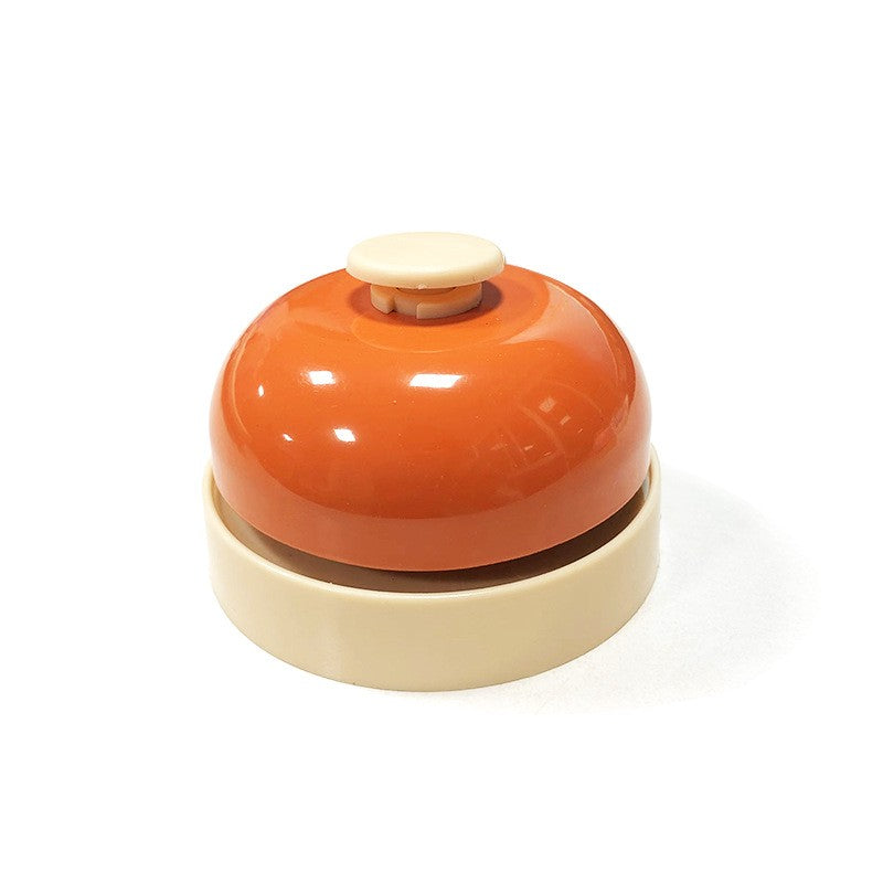 Baby Metal Ring Bell Sound Toy for Infant Auditory Stimulus Colorful Desk Bell Game Call Bell Pet Summon Ring Children Aids