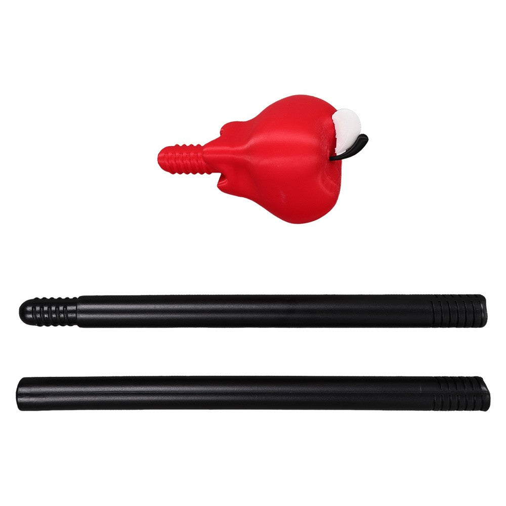 Lucifer Props Cosplay Anime Hotel Apple Cane Prop Staff Costume Accessories Carnival Halloween Party Fantasy Men Adult Dress Up
