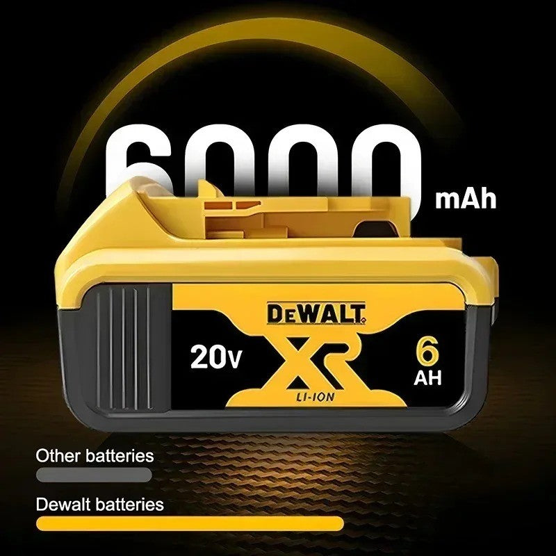 New 100% Original 6Ah 20V Original Dewalt Power Tool Battery DCB206 DCB206 20V Battery DCB205 DCB200