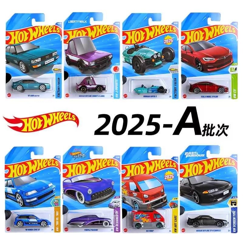 Original Hot Wheels Cars 2025 A Case Audi Quattro 1:64 Diecast Vehicle Model Cars Desktop Decoration Collection Toys Boy Gifts