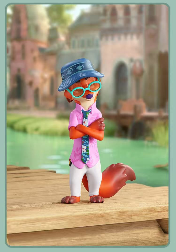 Disney Zootopia 2 New Journey Series Collectible-Nick & Judy Articulated Figures Surprise Blind Box Animated Movie Gift for Kids