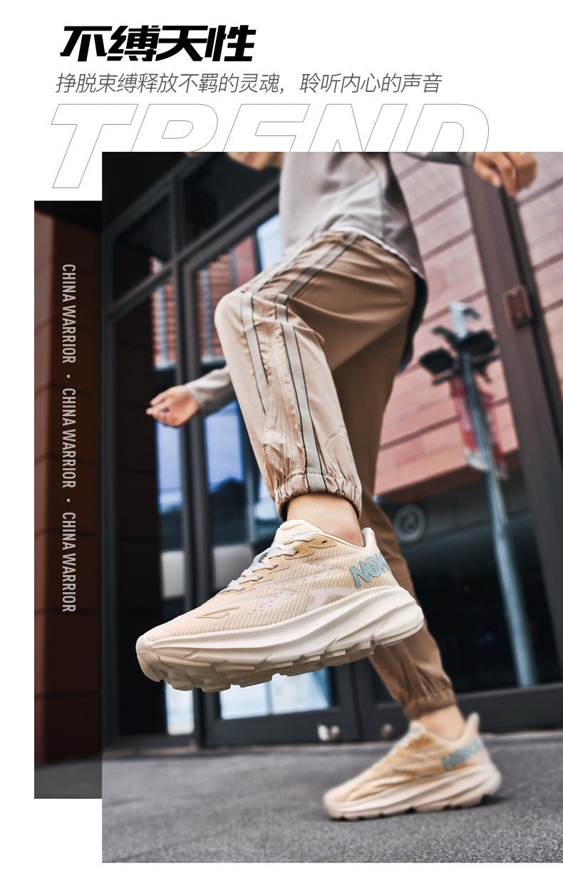PARZIVAL Men's Sneaker Air Cushion Runner Trainers Tenis Marathon Sports Running Shoes Women Outdoor Athletic Speciality Sneaker