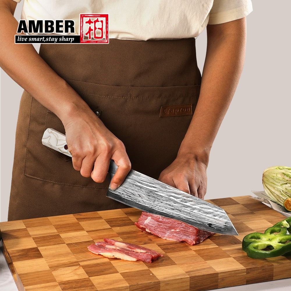 Cutting Tool Chef Santoku Utility Knife white mesh resin HD 67-Layer Damascus Steel Japanese Kiritsuke knife set for kitchen ues