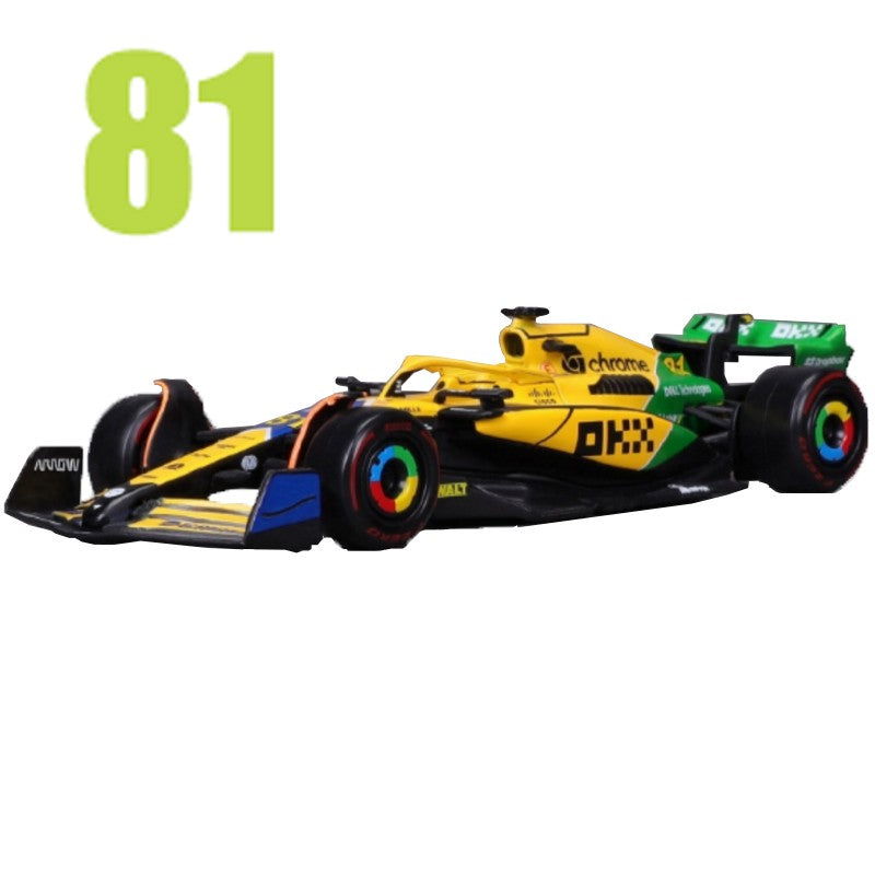 New 2025 F1 Bburago 1:43 Mclaren Mcl39 Miami Gp Monaco Gp Amg W16 F1 Alloy Miniature Diecast Model F1 Champion Mcl38 Toys Gift