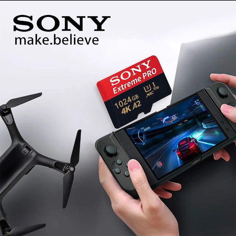 SONY Real Capacity 1TB Micro TF SD Card 512GB 256GB SD Memory Card High Speed Cartao De Memoria 128GB For Sony Lenovo Phone PC