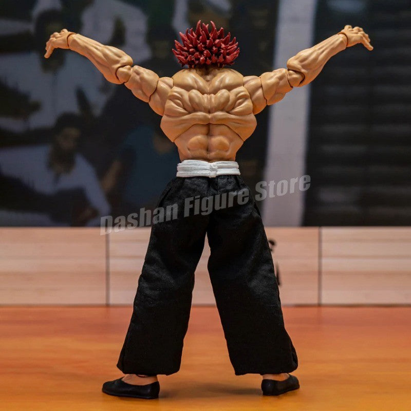 ST Baki Hanma Son Of Ogre Action Figure Hanma Yuujiro Figurine Ko Fighting PVC Collection Anime Yujiro Figures Model Toys Gifts