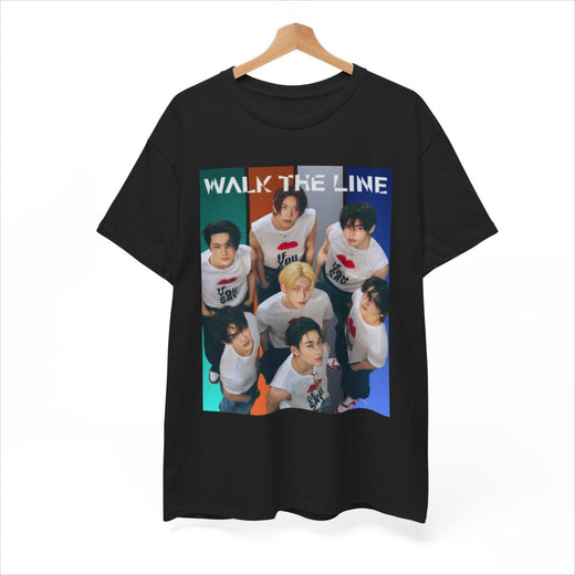 Enhypen If You Say 2025 Tour Walk The Line Concerts T-shirt Y2k Style K-Pop Fan Apparel Women Summer Gift for Music Lovers