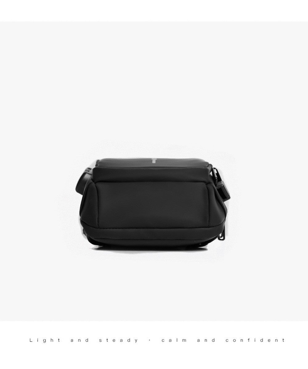 Men Anti Theft Chest Bag Shoulder Bags USB Charging Crossbody Package School Short Trip Messengers Bags Men's Oxford Sling Pack