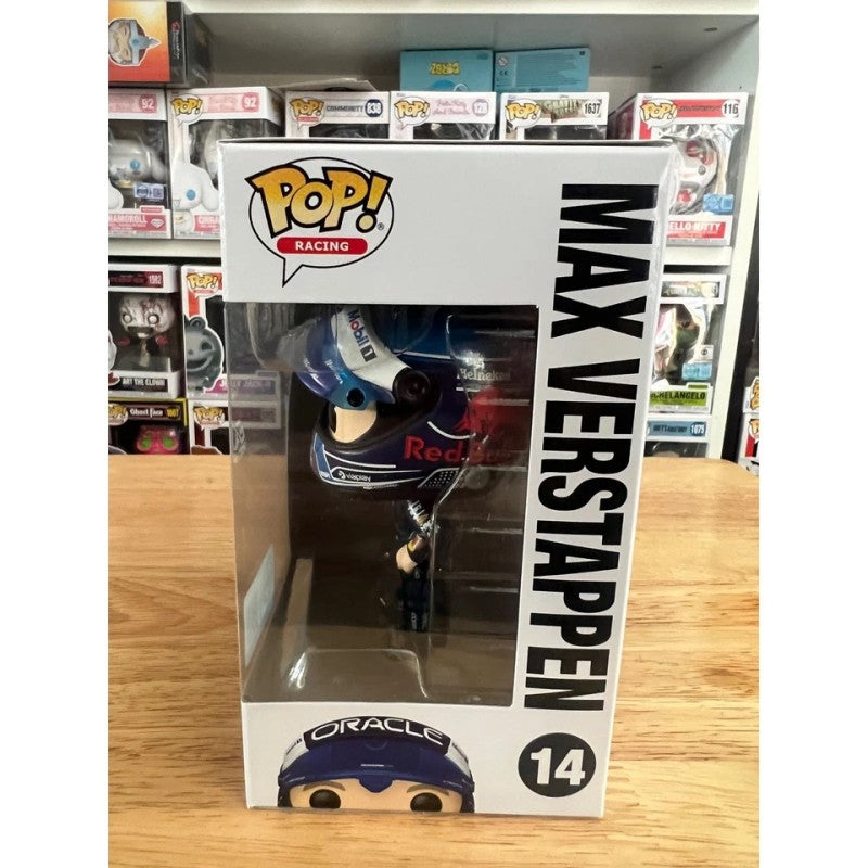 Funko Pop Verstappen Official Genuine Action Doll Model Red Bull Racing Team 14 Vinyl Sculpture Dolls Fan Collectible Gifts
