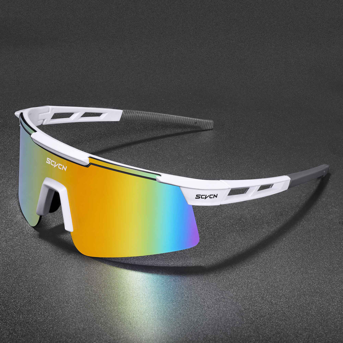 SCVCN New Men Bicycle Sunglasses Women Outdoor Cycling Glasses MTB Driving Bike Eyewear Sports Running Hiking UV400 Goggles