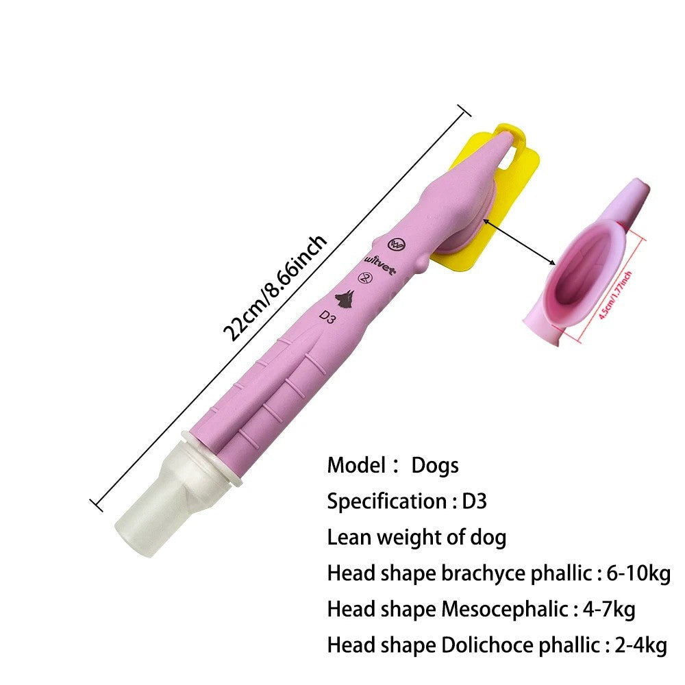 Canine Tracheal Intubation Blind Insertion of Anesthesia Gas Or Oxygen For Dogs Non-invasive Specialized Dogs Pet Medical Room