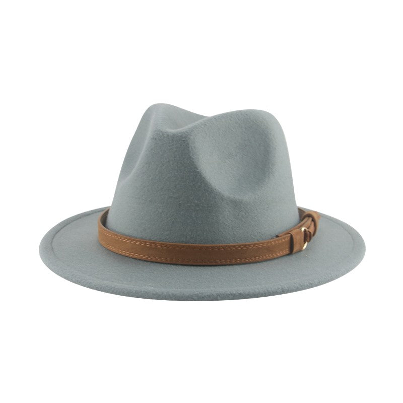 Hats for Women Fedoras Girls Hat Boys Hat Felted Kids Baby Caps Small 52cm 54cm Belt Wedding Cute Kid Fedoras Sombreros De Mujer