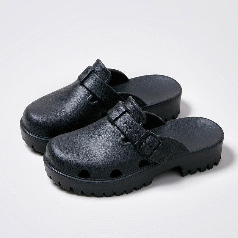Kidmi New Women's Sandals Platform Beach Sandals EVA Flat Sandals Casual Women Shoes Summer Soft Sandals Outdoor Fashion Sandals
