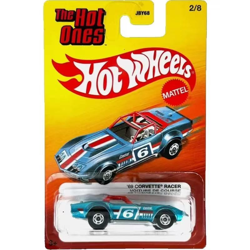 2026 Mattel New Hot Wheels Retro Super Hot Porsche 917 Volkswagen T1 Datsun Ford Gt Alloy Car Model Die-Cast Toy Car Birthday Holiday Gift Jby68