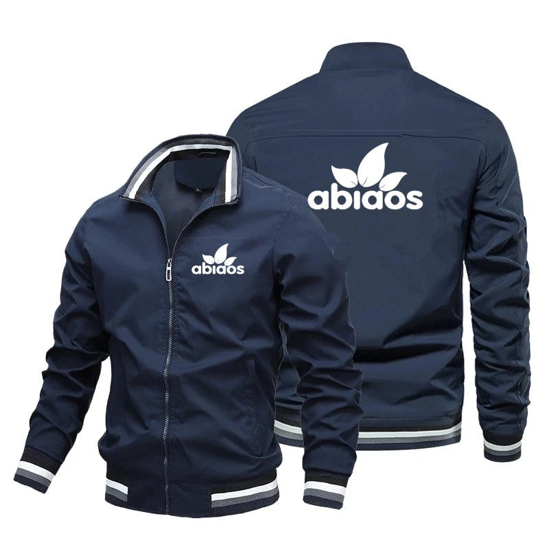 Spring And Autumn Fashion Stand-Up Casual Zipper Jacket High Quality Aviator Jacket Windproof Rainproof Outdoor Sports Jacket