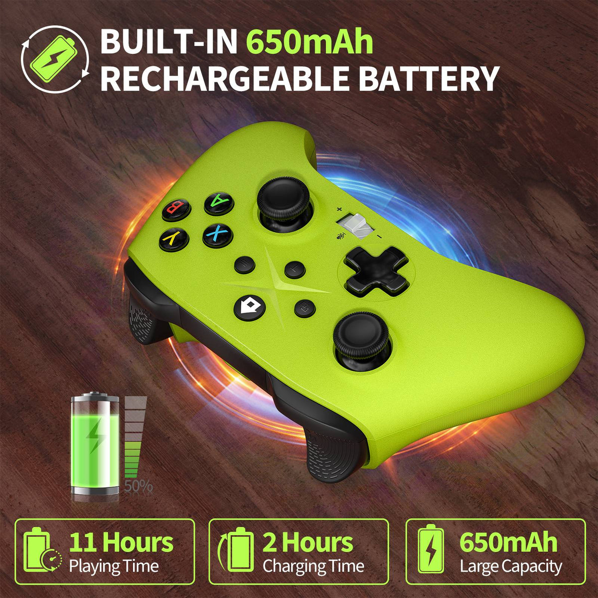 Wireless Gamepad For Xbox One/Xbox Series X/S/ Xbox Controller With Six-Axis Gyro Turbo Function Game Consoles Joystick