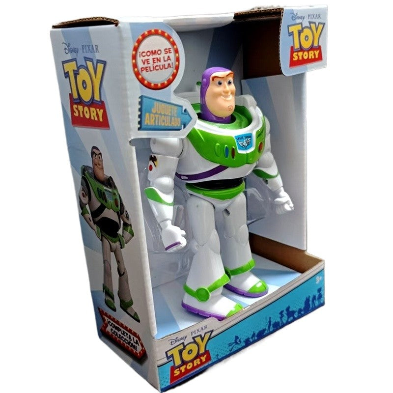 HOT Disney Toy Story 3 Buzz Lightyear Woody Anime Figure Toy Model Statue Ornament Pendant Action Doll Collection Kids Xmas Gift