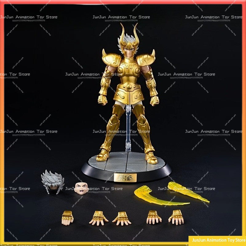 In Stock Original Saint Seiya Saint Seiya Stars Edition Capricorn Cancer Draco Toy Collection Gift Action Figure