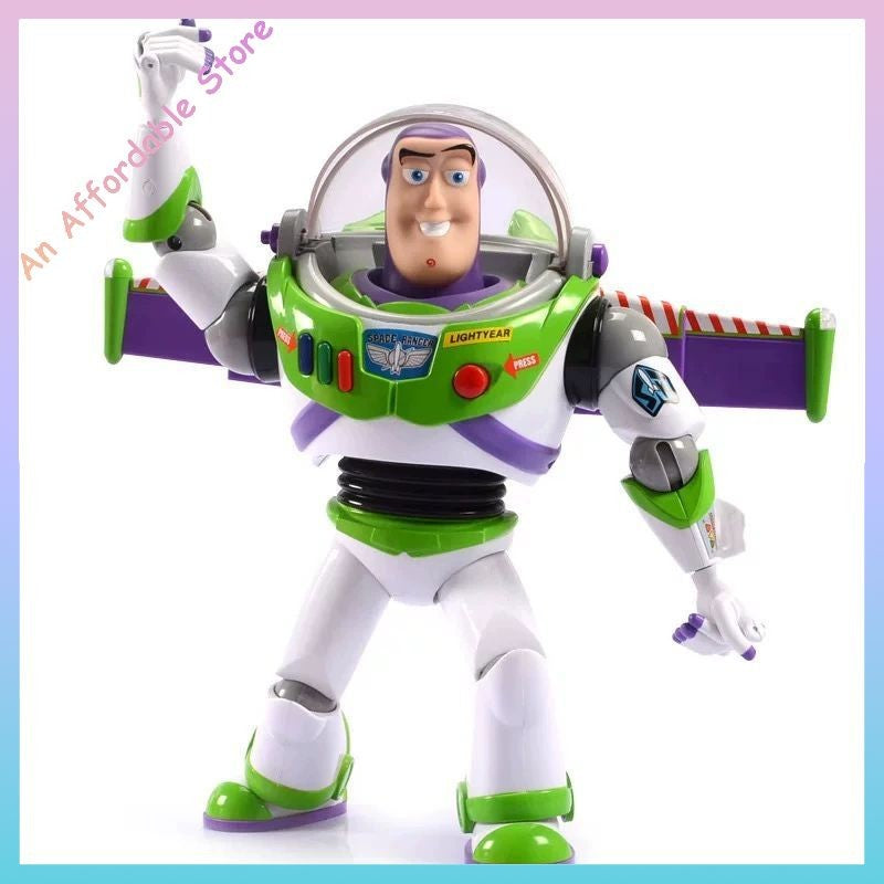 Toy Story Buzz Lightyear Model Toys Pixar Electric Walking Robot Doll Action Figure Toy Birthday Gift Toys Model For Children