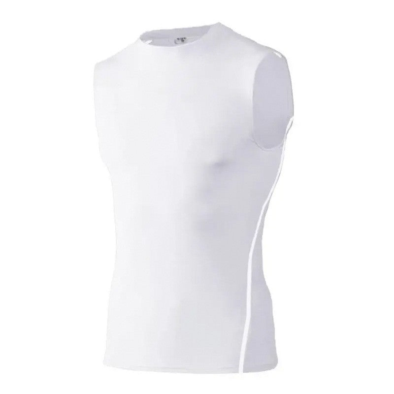 1pcs Men Vest Running Shirt Boys Soccer Shirts Men's Jersey Sportswear Mens Jogging Quick Dry Compression Fitness Top clothe