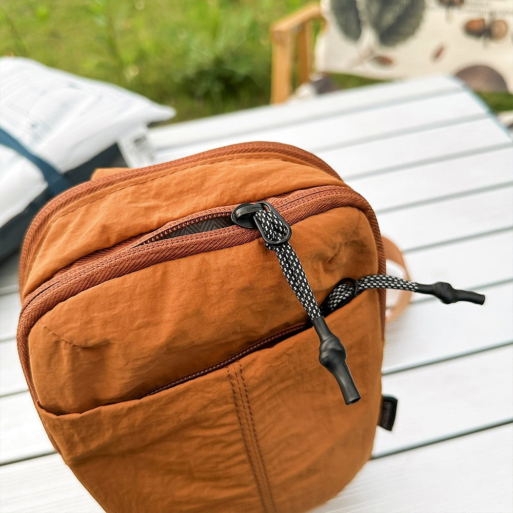 Chest Bag for Men and Women 2025 New Summer Small Backpack Crossbody Bag Casual Shopping Versatile Mobile Phone Bag