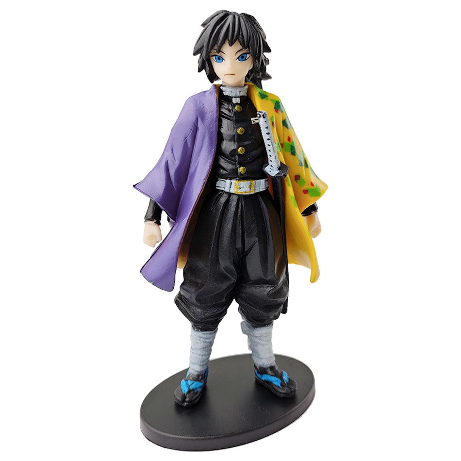 Demon Slayer Anime Action Figure - Kamado Tanjirou with Agatsuma Zenitsu And Nezuko PVC Model Toys Kimetsu No Yaiba Warriors