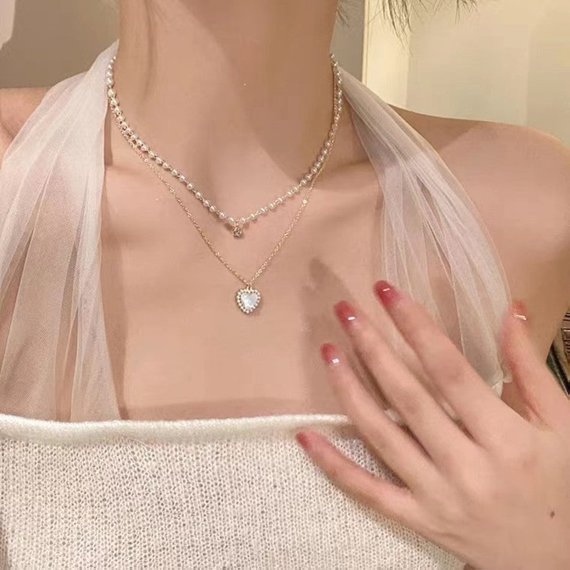 Exquisite Dolphin Star Blue Crystal Pendant Necklace For Women Fashion Personalized Daily Accessory Party Jewelry Birthday Gifts