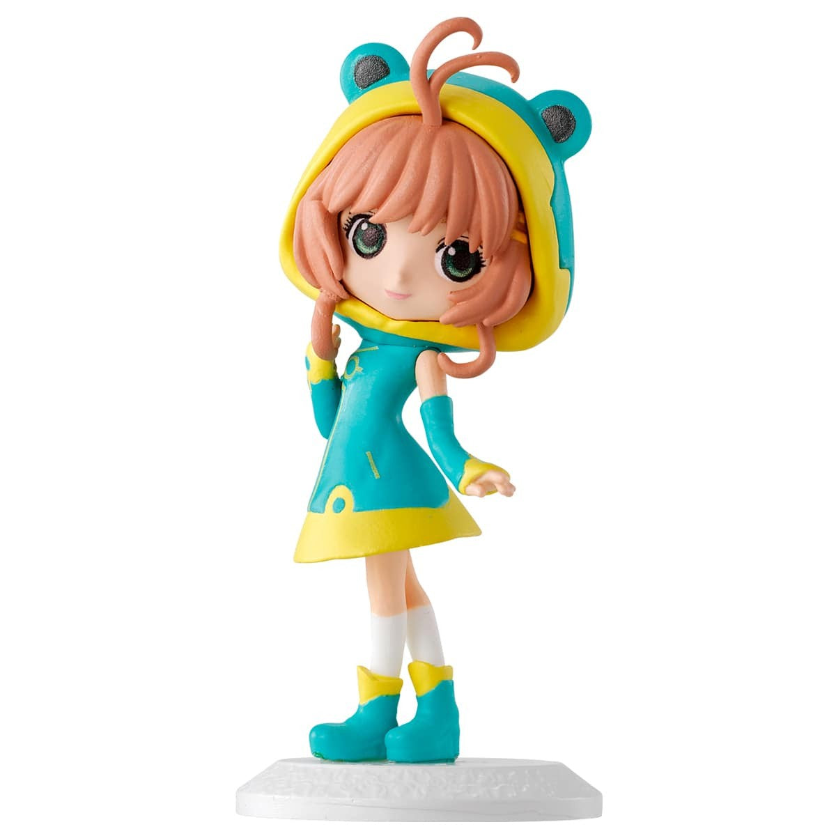 Authentic Bandai Cardcaptor Sakura Qposket Big Eye Miniature Gashapon Figurine Boxed Collection Desktop Ornament Fast Shipping