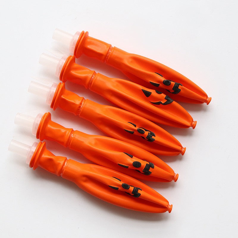 5/20pcs/Lot 10inch Halloween Pumpkin Luminous Latex Balloon Party Holiday Celebration Layout Expression Atmosphere Decor Props