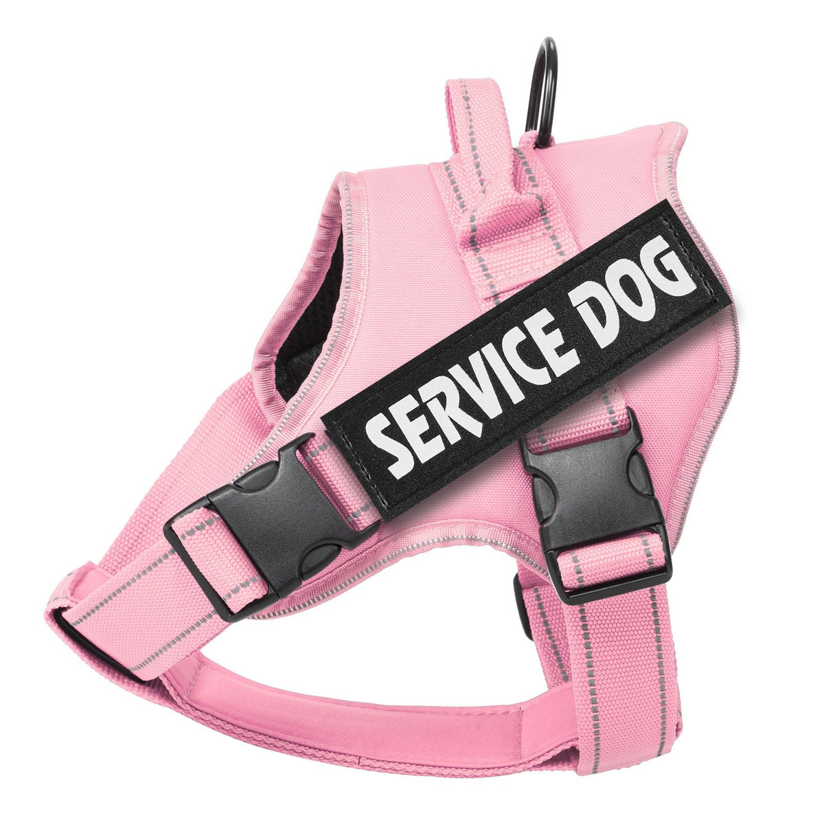 Personalized dog harness custom name tag doberman pinscher breathable adjustable pet harness suitable for medium and large dogs