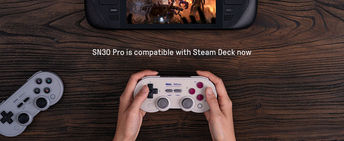 8Bitdo SN30 Pro Bluetooth Wireless Gaming Controller with Hall Effect for Switch 2 MacOS Android Raspberry Pi Windows Steam Deck